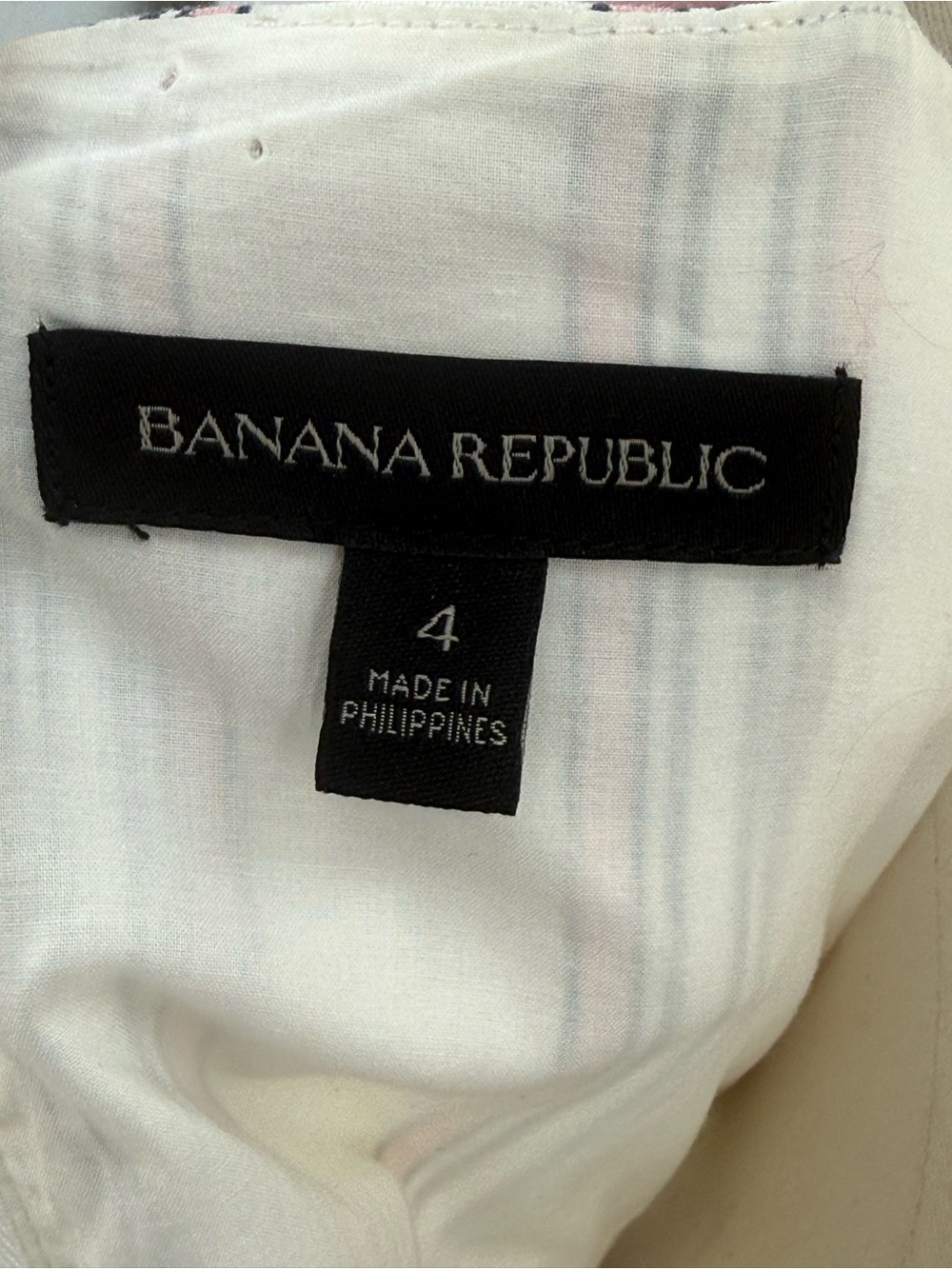 Banana Republic Striped Crop Jumpsuit Wrap V-Neck Tie Waist Wide Leg Size 4 - Picture 10 of 13